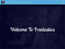 Tablet Screenshot of frantastica.com